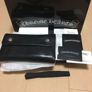 クロムハーツ(Chrome Hearts)のクロムハーツ  ウェーブ  WAVE  原本無修正インボイス付き(長財布)