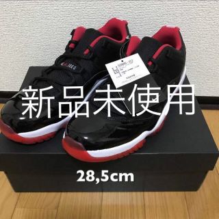 ナイキ(NIKE)のナイキ エアジョーダン 11 ロー ブレッド bulls 28.5センチ(スニーカー)