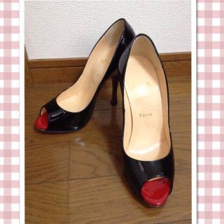 クリスチャンルブタン(Christian Louboutin)のルブタン オープントゥパンプス(ハイヒール/パンプス)