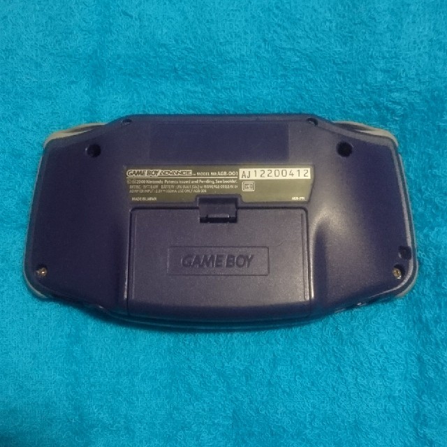 ゲームボーイアドバンス(ゲームボーイアドバンス)のGBA【ゲームボーイアドバンス(バイオレット)】 エンタメ/ホビーのゲームソフト/ゲーム機本体(携帯用ゲーム機本体)の商品写真