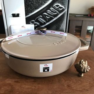 A4等級以上 STAUB ブレイザー 28cm リネン - 調理器具
