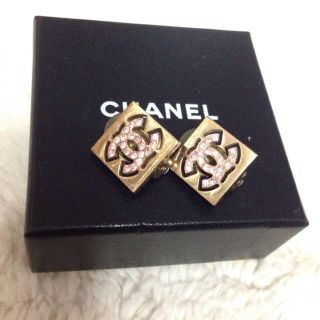 シャネル(CHANEL)のCCシャネル✖︎ピンクイヤリング(イヤリング)