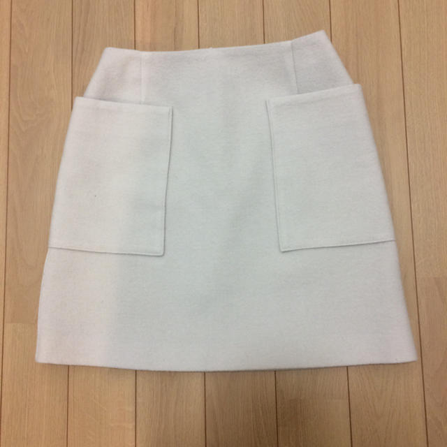 IENA(イエナ)のイエナ 今季ソフトモッサー台形スカート  レディースのスカート(ひざ丈スカート)の商品写真