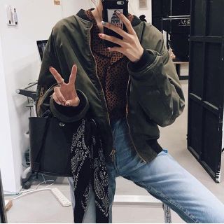 マウジー(moussy)のMoussy Vintage MA-1 (ブルゾン)