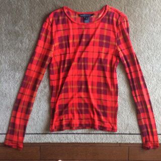 マークバイマークジェイコブス(MARC BY MARC JACOBS)のmarc by marcjacobs カットソー チェック マークジェイコブス(Tシャツ(長袖/七分))