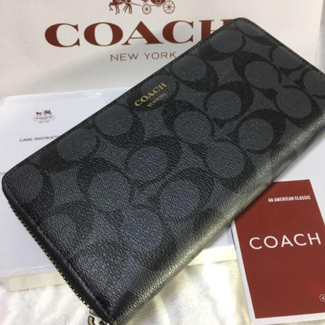 COACH(コーチ)のプレゼント用 メンズのファッション小物(長財布)の商品写真