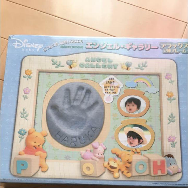 Disney(ディズニー)の【未使用】エンジェル ギャラリー キッズ/ベビー/マタニティのメモリアル/セレモニー用品(手形/足形)の商品写真