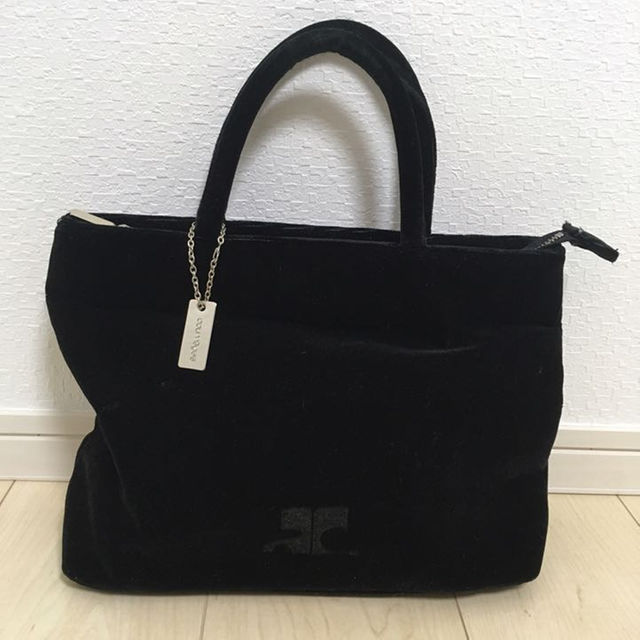 Courreges - ベロア素材のクレージュ ハンドバッグの通販 by Courreges - ベロア素材のクレージュ ハンドバッグの通販 by