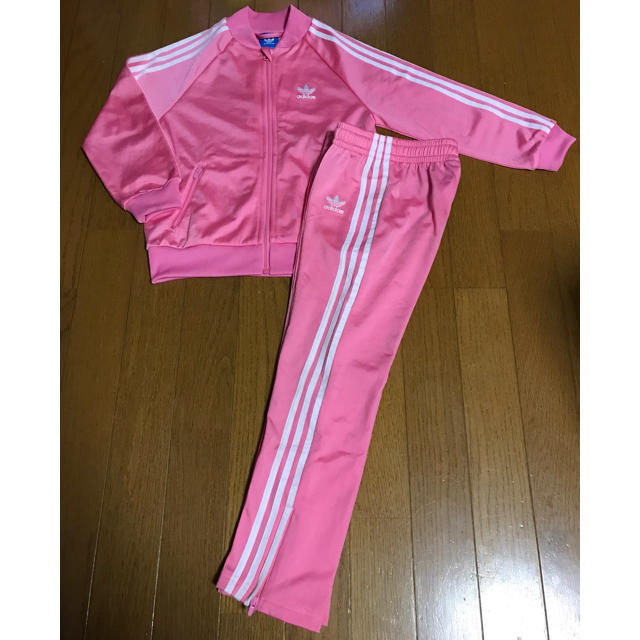 adidas(アディダス)のadidas オリジナルス セットアップ 120㎝ キッズ/ベビー/マタニティのキッズ服女の子用(90cm~)(その他)の商品写真