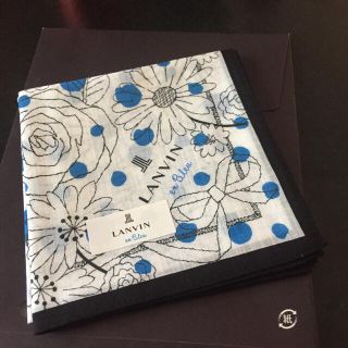 ランバンオンブルー(LANVIN en Bleu)のハンカチ LANVIN(ハンカチ)