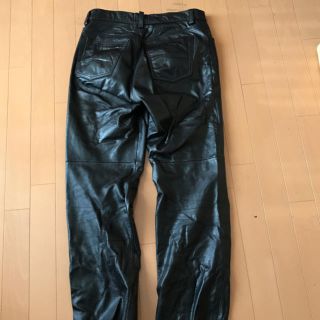 メンズビギ(MEN'S BIGI)のメンズビキ レザーパンツ 牛皮 Ｌサイズ(その他)