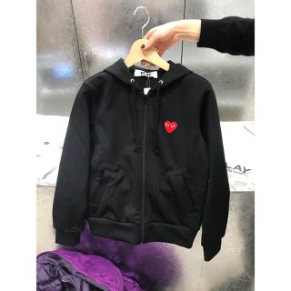 コムデギャルソン(COMME des GARCONS)のレディース パーカー Lサイズ(パーカー)