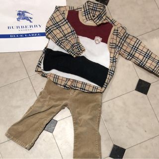 バーバリー(BURBERRY)のバーバリー90センチ。ベスト(ジャケット/上着)