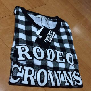 ロデオクラウンズ(RODEO CROWNS)のRCS♡ギンガムTシャツワンピ(Tシャツ(半袖/袖なし))