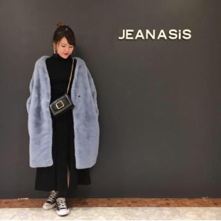 ジーナシス(JEANASIS)のJEANASIS コート(毛皮/ファーコート)