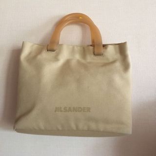 ジルサンダー(Jil Sander)のジルサンダーキャンバス地バック【再値下げ】(トートバッグ)