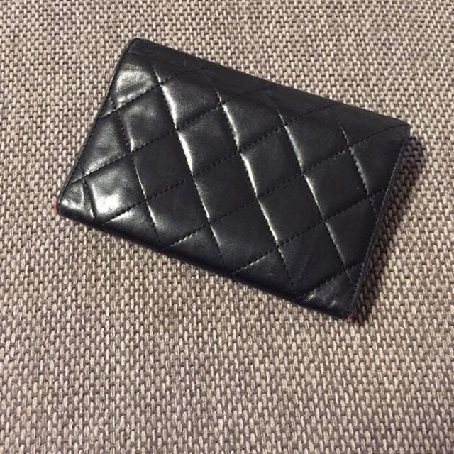 CHANEL(シャネル)のCHANEL☆カンボン ウォレット 正規品 レディースのファッション小物(財布)の商品写真