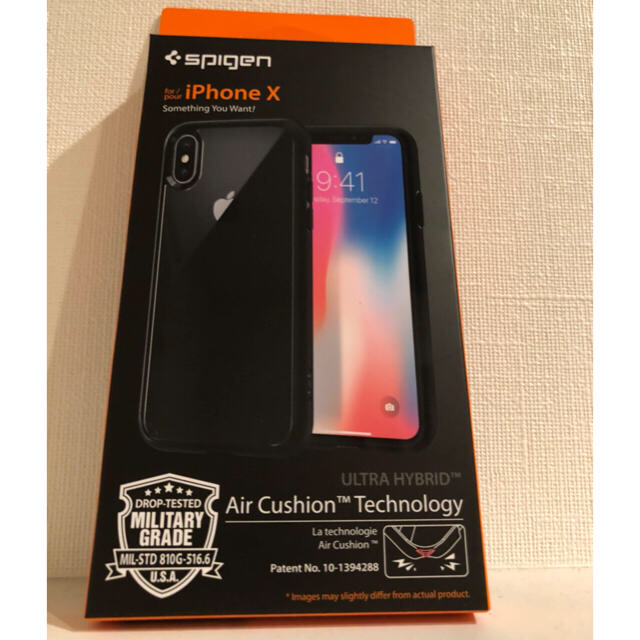 Spigen(シュピゲン)のspigen  iPhone X 用ケース ULTRA HYBRID スマホ/家電/カメラのスマホアクセサリー(iPhoneケース)の商品写真