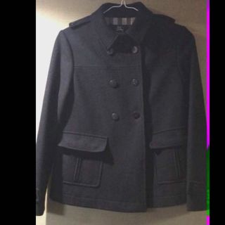 バーバリー(BURBERRY)のバーバリー ロンドン レディース M 160 美品 着用少 正規店購入(ピーコート)