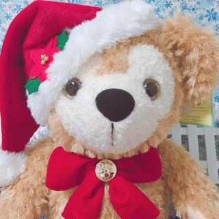 ディズニー(Disney)のおうち決まりました！完売！ダッフィー Mクリスマス☆ラメ目☆スワロ☆シェリーメイ(ぬいぐるみ)