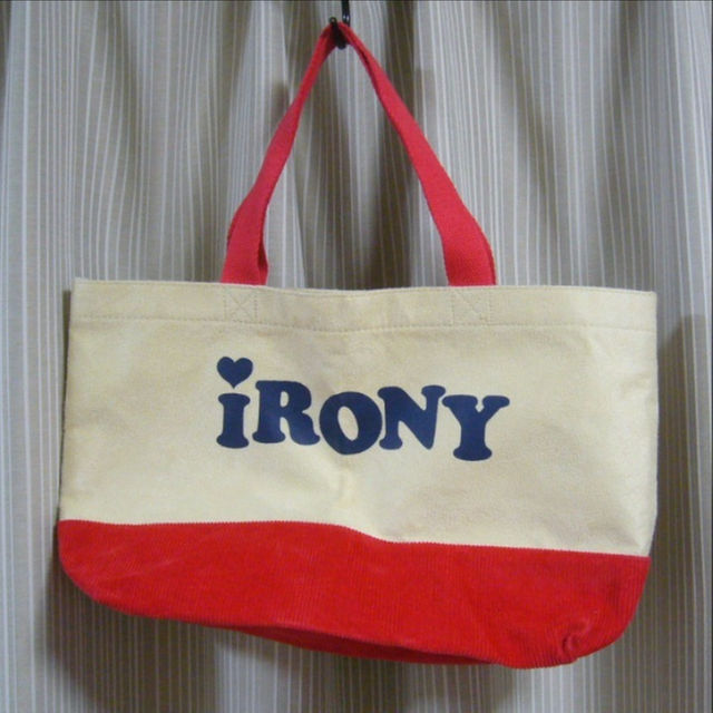 IRONY(アイロニー)の★iRONY トートバッグ★新品未使用 レディースのバッグ(トートバッグ)の商品写真