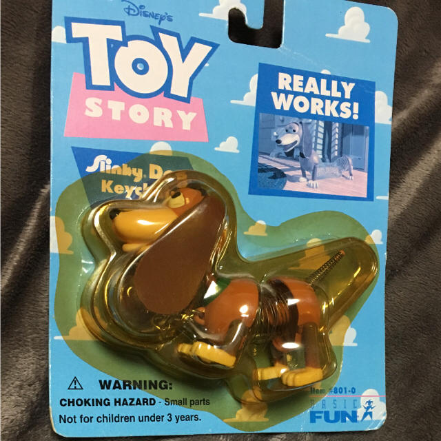 トイ・ストーリー(トイストーリー)のTOYSTORY ♡ SlinkyDog キーフォルダー エンタメ/ホビーのアニメグッズ(キーホルダー)の商品写真