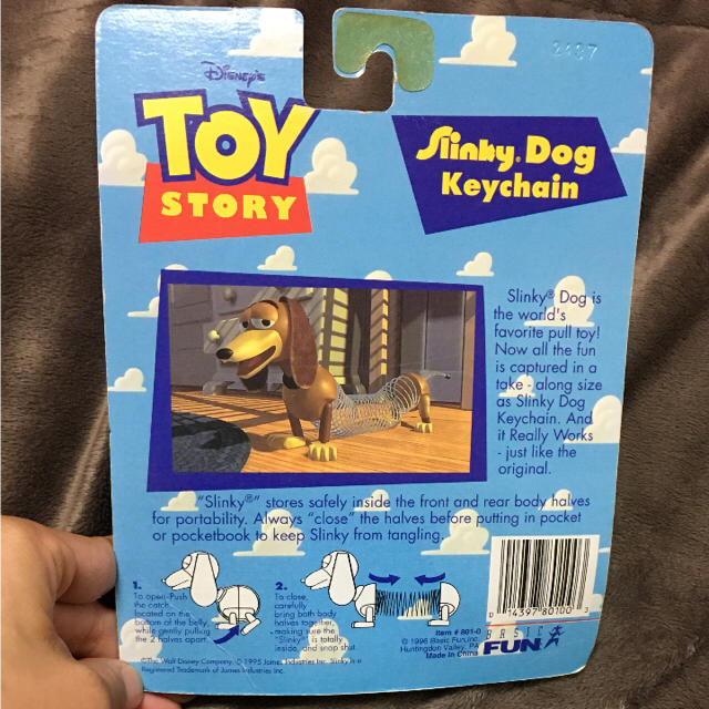 トイ・ストーリー(トイストーリー)のTOYSTORY ♡ SlinkyDog キーフォルダー エンタメ/ホビーのアニメグッズ(キーホルダー)の商品写真