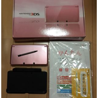 ニンテンドー3DS(ニンテンドー3DS)の3DS 本体 ピンク 3ds(携帯用ゲーム機本体)