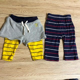 ベビーギャップ(babyGAP)のサイズ70 ズボン2点セット(パンツ)