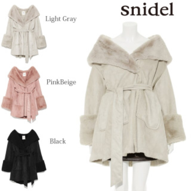 SNIDEL(スナイデル)のsnidel♡レディウェストマークコート レディースのジャケット/アウター(モッズコート)の商品写真