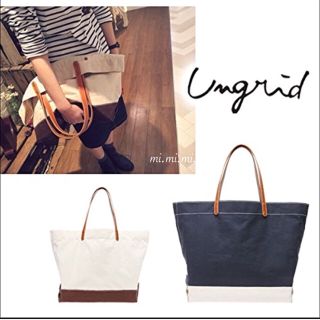 アングリッド(Ungrid)の激レア♡ ungrid キャンバストートバッグ(トートバッグ)