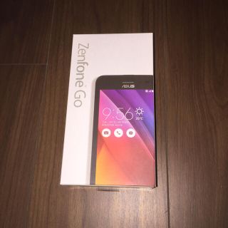 エイスース(ASUS)のASUS ZenFone Go ZB551KL-WH16 ホワイト(スマートフォン本体)