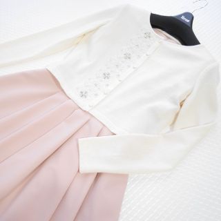 ルネ(René)の【美品】Rene  雪の結晶♡パール ビジュー  レース カーディガン(カーディガン)