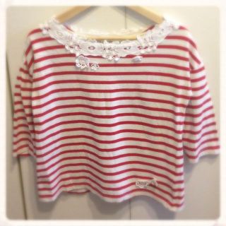 ダブルクローゼット(w closet)のw closet ボーダーカットソー(Tシャツ(長袖/七分))