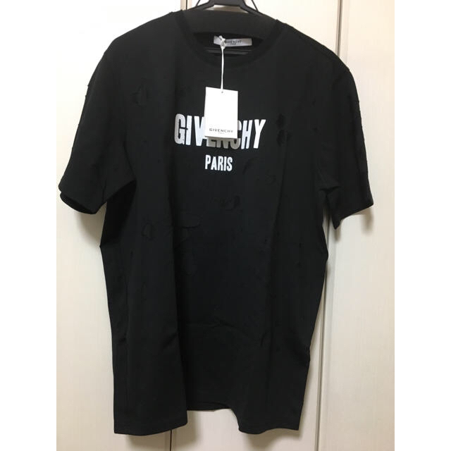 GIVENCHY デストロイドTシャツ ブラック | フリマアプリ ラクマ