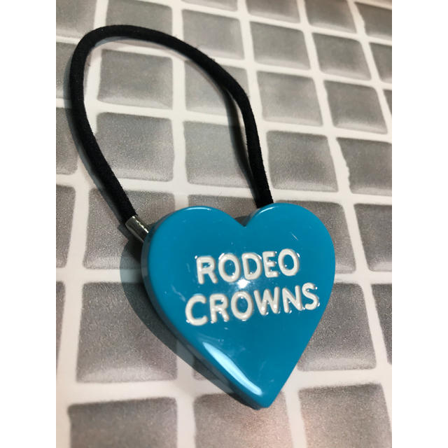RODEO CROWNS(ロデオクラウンズ)のRODEO CROWNS ヘアゴム blue レディースのヘアアクセサリー(ヘアゴム/シュシュ)の商品写真