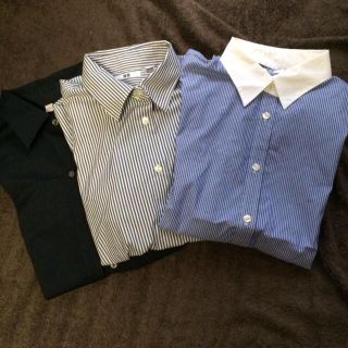 ユニクロ(UNIQLO)のユニクロ♡シャツ3枚セット(シャツ/ブラウス(長袖/七分))