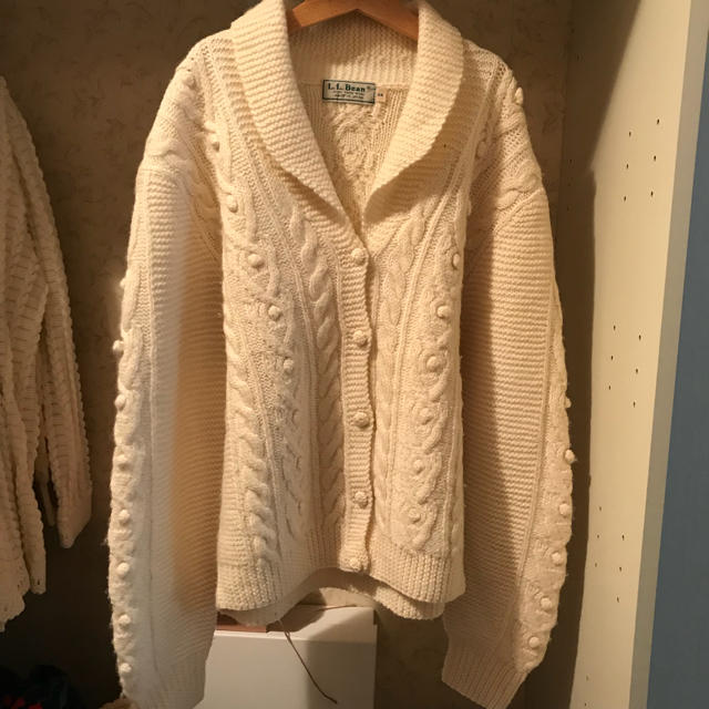 vintage L.L.bean cardigan.