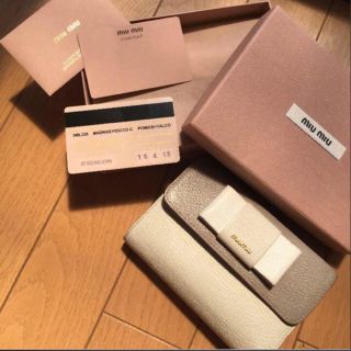 ミュウミュウ(miumiu)のmiumiu お財布(財布)