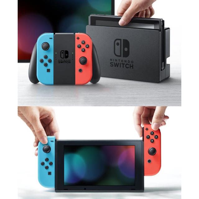 Nintendo Switch(ニンテンドースイッチ)の任天堂スイッチNintendo Switch ネオンカラー エンタメ/ホビーのゲームソフト/ゲーム機本体(家庭用ゲーム機本体)の商品写真