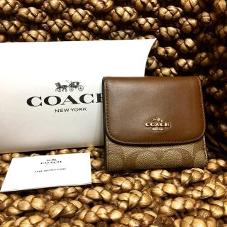 コーチ(COACH)の新品正規品 COACH スモールウォレット(財布)