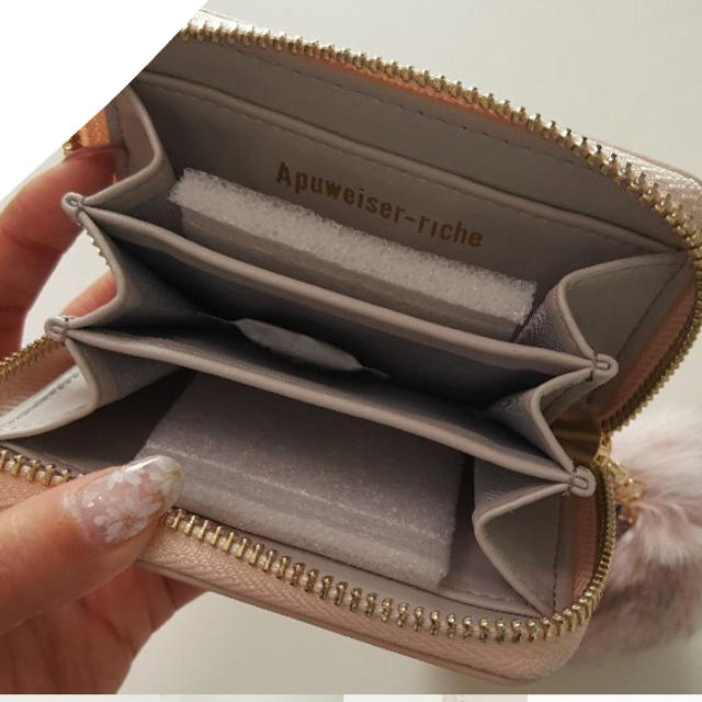 Apuweiser-riche(アプワイザーリッシェ)のノベルティ ミニ財布 レディースのファッション小物(財布)の商品写真