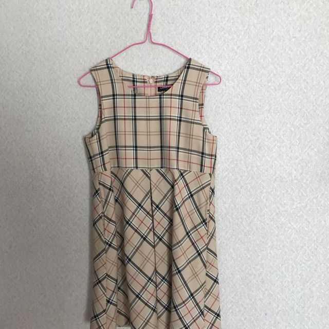 120 女児用 ワンピースセット キッズ/ベビー/マタニティのキッズ服女の子用(90cm~)(ドレス/フォーマル)の商品写真