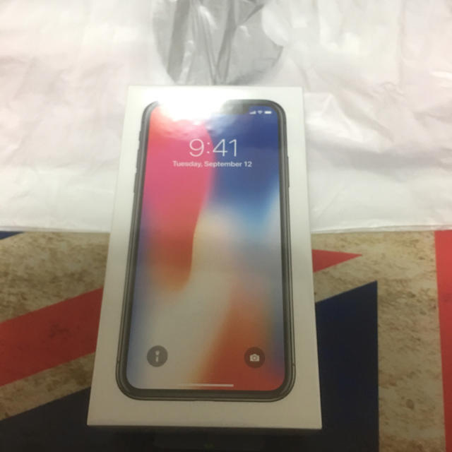 iPhone X 64GB simフリー スペースグレイ