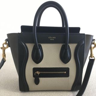 セリーヌ(celine)のaimiさま 保証書有 正規品 セリーヌ  ラゲージ  ナノ (ハンドバッグ)