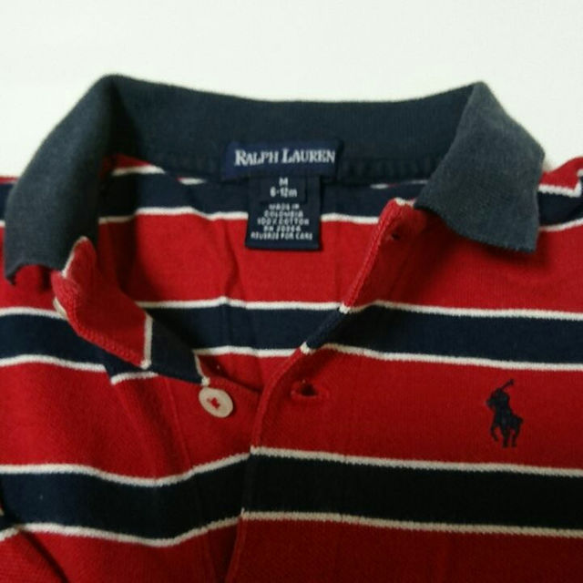 Ralph Lauren(ラルフローレン)の【値下げ】ラルフローレン 6-12m ロンパース キッズ/ベビー/マタニティのベビー服(~85cm)(カバーオール)の商品写真