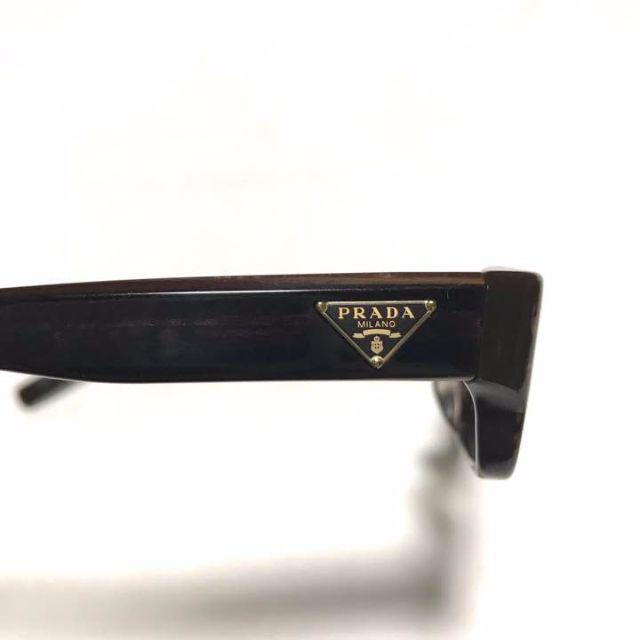 PRADA(プラダ)の定価35000 PRADA 伊達メガネ プラダ サングラス 眼鏡 メンズのファッション小物(サングラス/メガネ)の商品写真