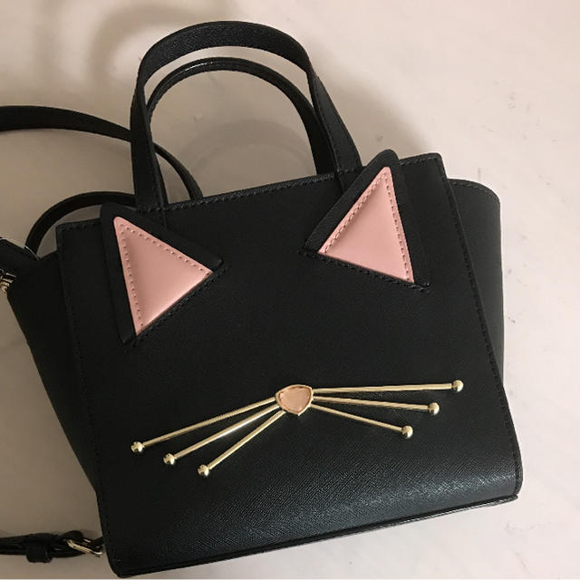 kate spade new york(ケイトスペードニューヨーク)のケイトスペード ねこ バック せり レディースのバッグ(ショルダーバッグ)の商品写真