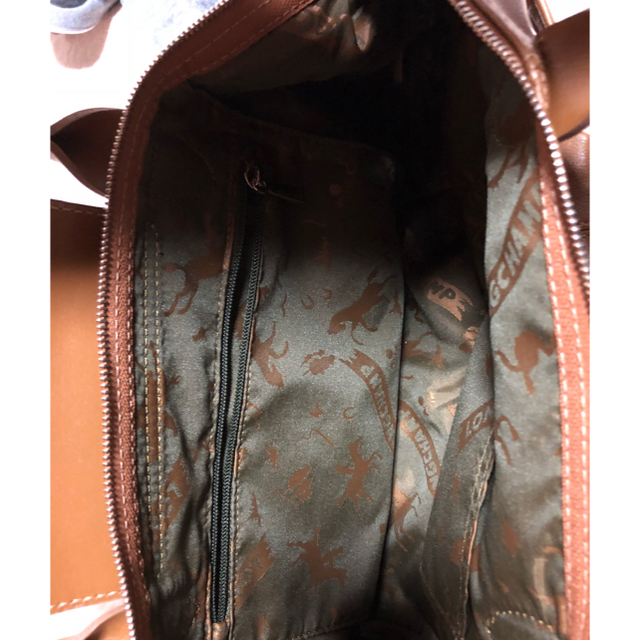 LONGCHAMP(ロンシャン)のロンシャン キュイールSサイズ キャメル レディースのバッグ(トートバッグ)の商品写真