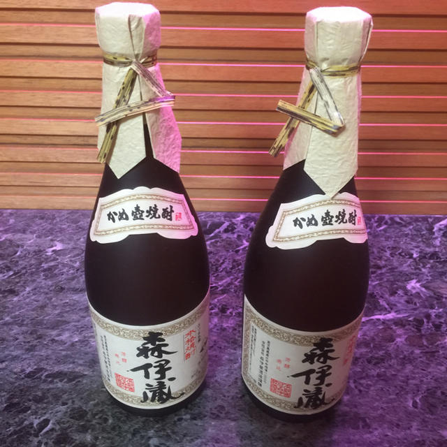 森伊蔵 JAL機内販売品 2本 食品/飲料/酒の酒(焼酎)の商品写真